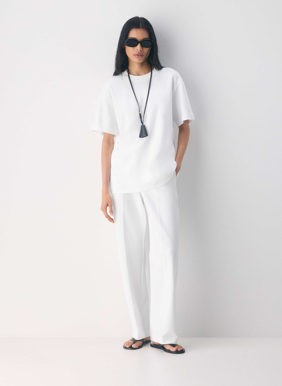 neue agenturhose – reessential white