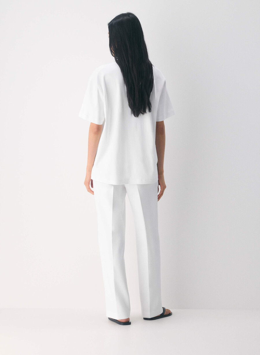 neue agenturhose – reessential white