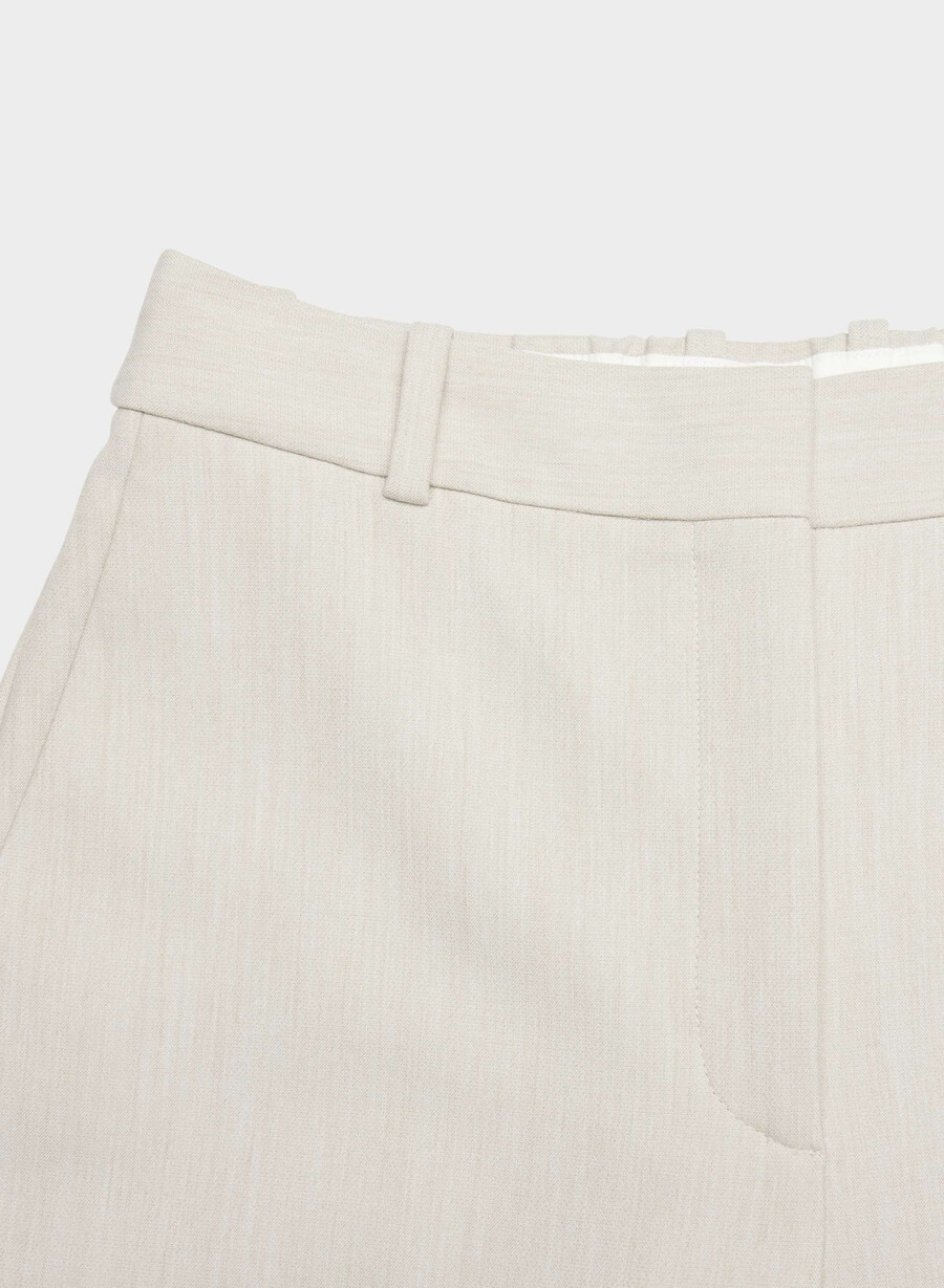 neue agenturhose - reessential heather matte pearl