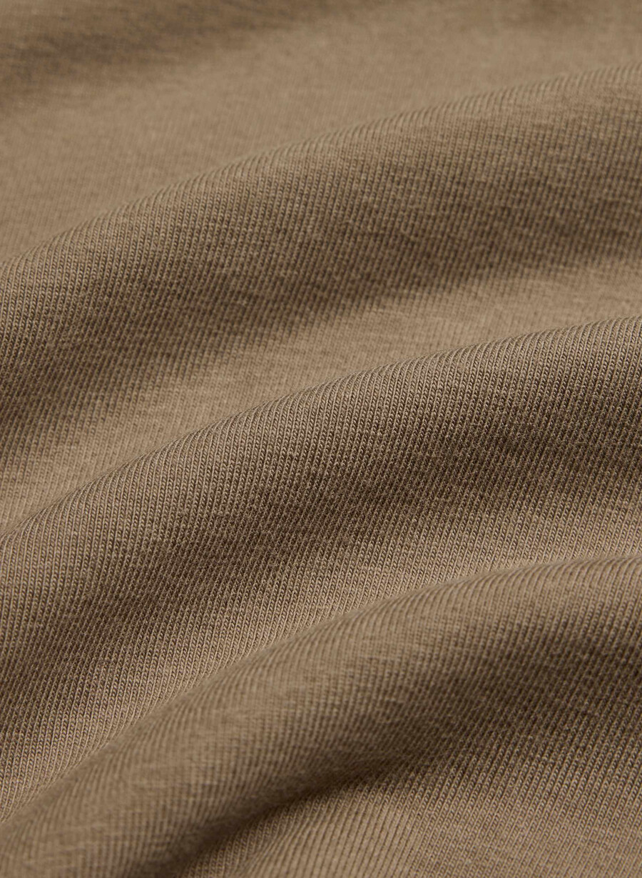 lässiges figurbetontes high-hip-tube-top folio braun