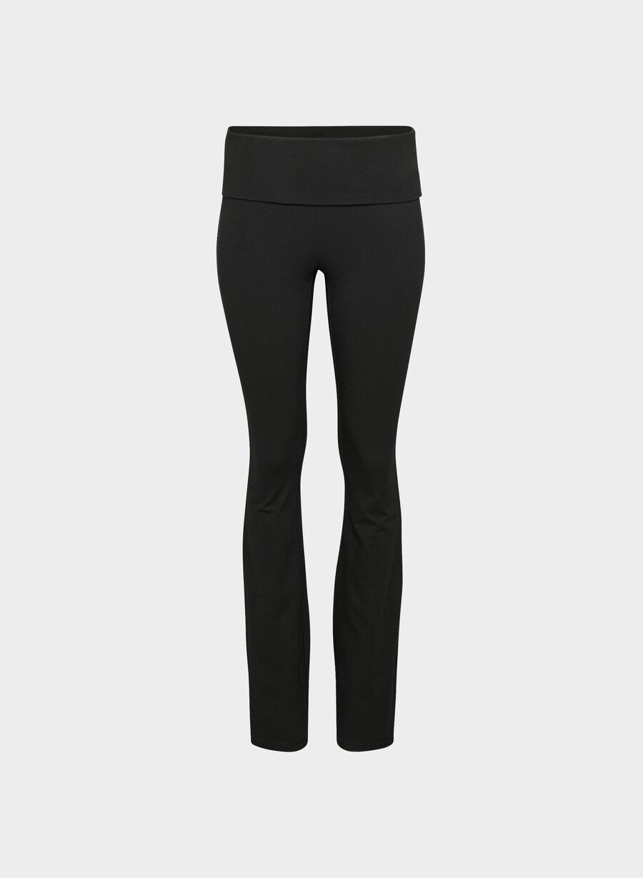 homestretch smooth amp foldover hose schwarz