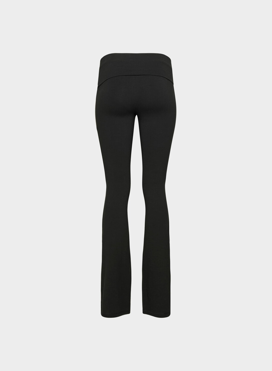 homestretch smooth amp foldover hose schwarz