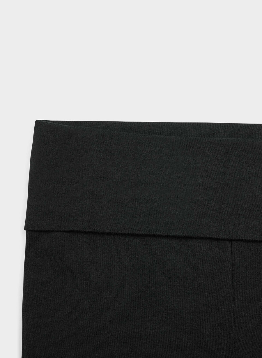 homestretch smooth amp foldover hose schwarz