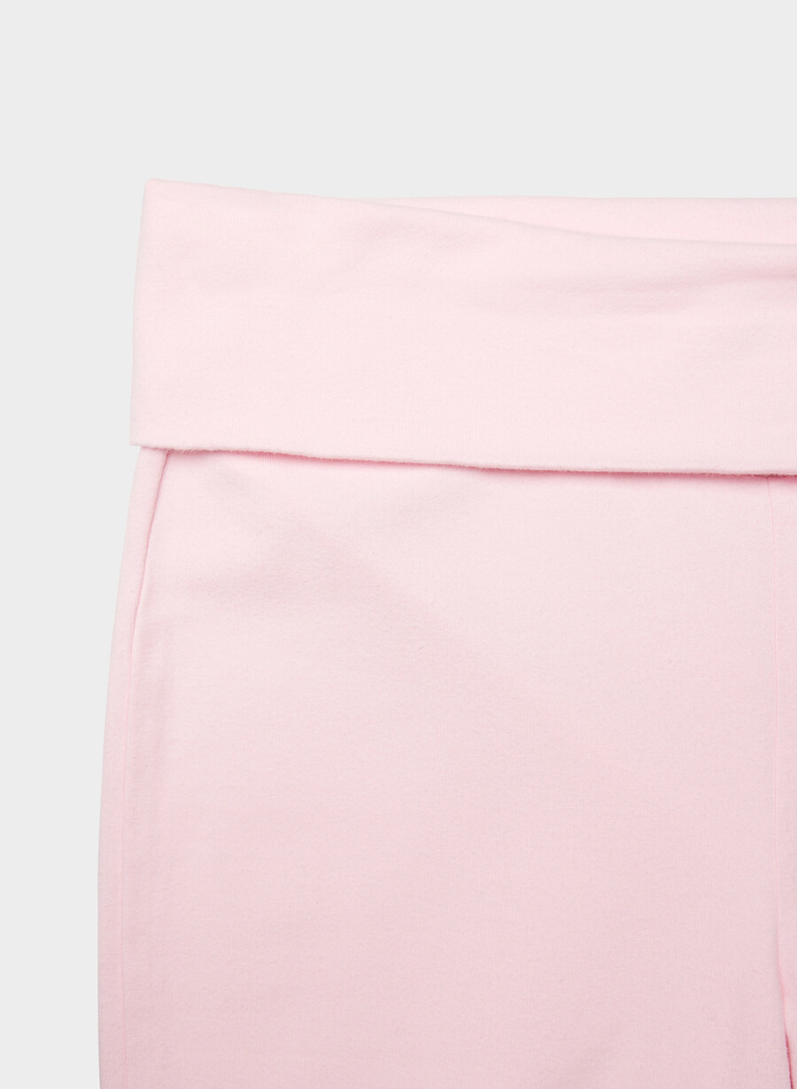 homestretch smooth amp foldover pant villa pink