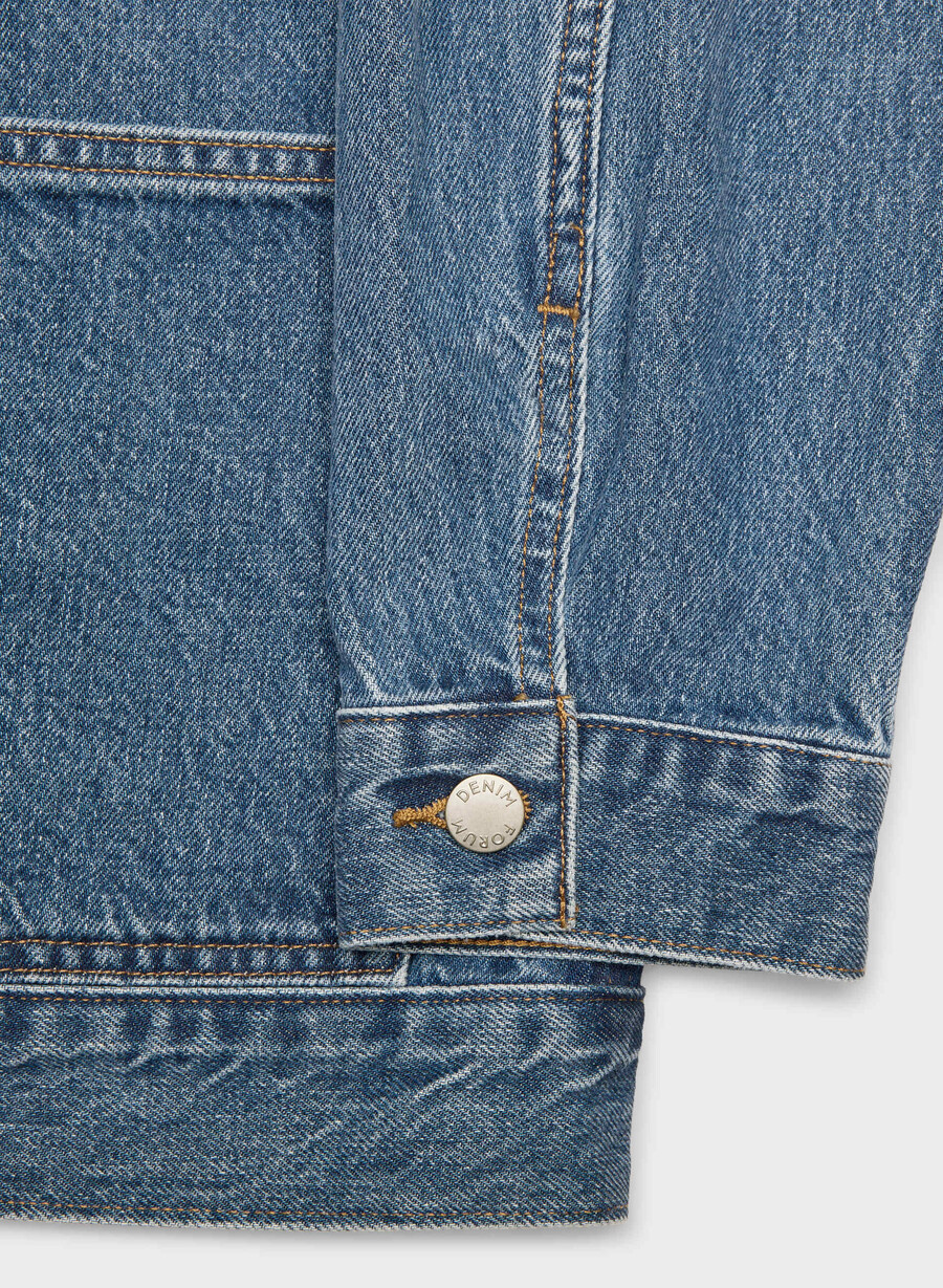 denim forum die arbeitskleidung jeanshemdjacke 5 jahre kiss n tell bl