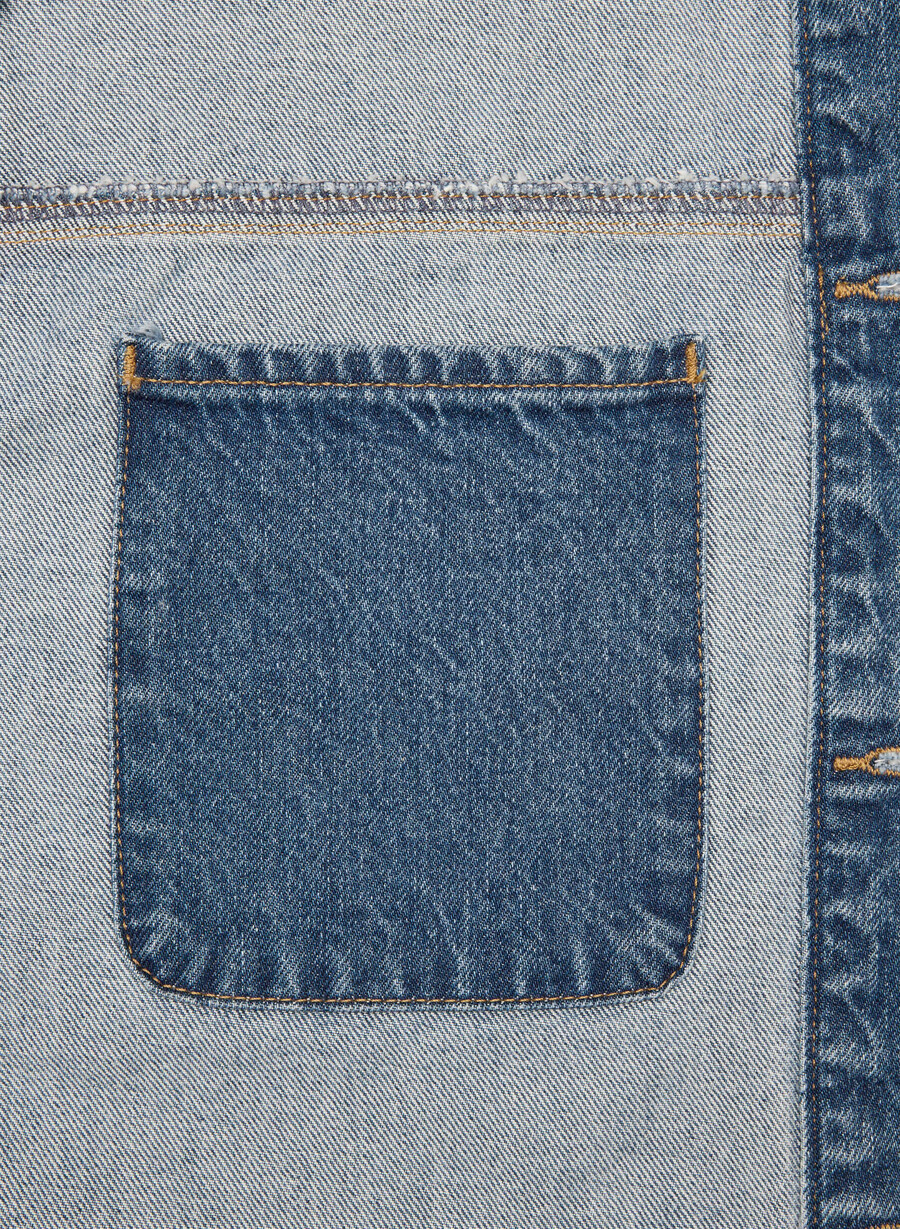denim forum die arbeitskleidung jeanshemdjacke 5 jahre kiss n tell bl