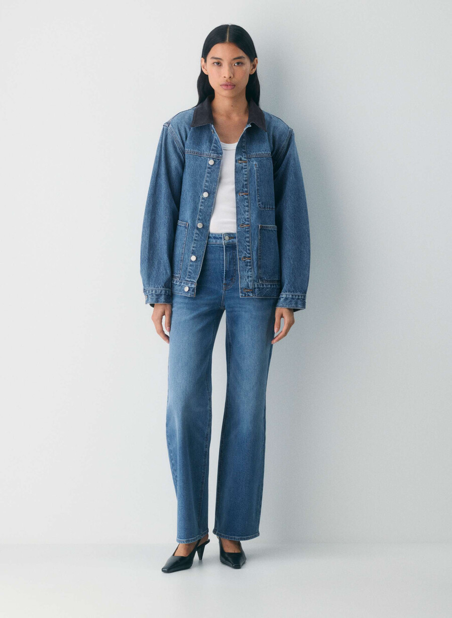 denim forum die arbeitskleidung jeanshemdjacke 5 jahre kiss n tell bl