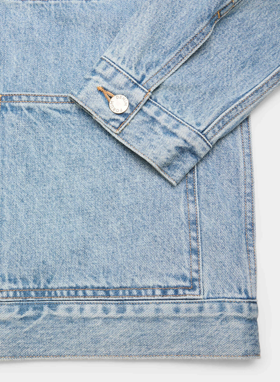 denim forum die arbeits-denimhemdjacke 7 yrs bleu taboo