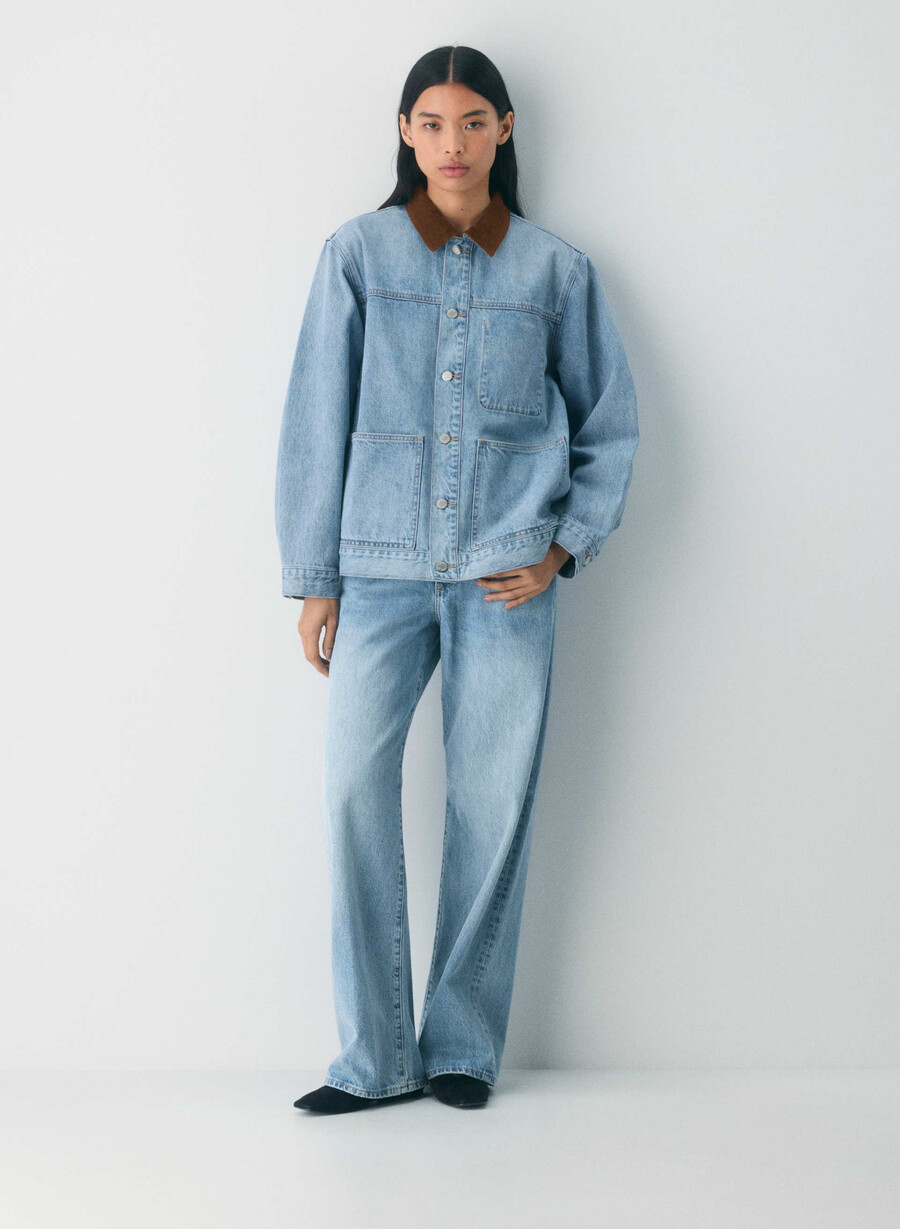 denim forum die arbeits-denimhemdjacke 7 yrs bleu taboo