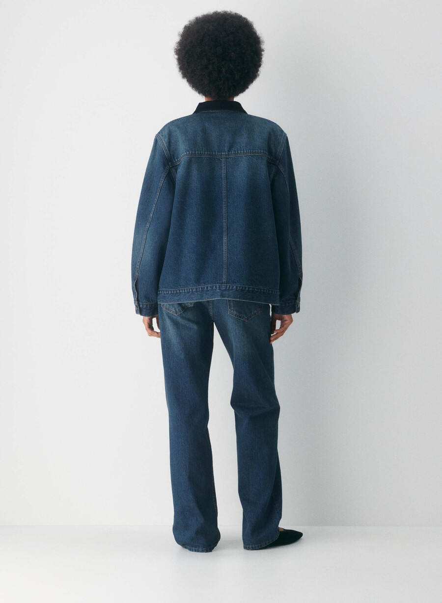denim forum die arbeitskleidung jeanshemdjacke be about dark bleu