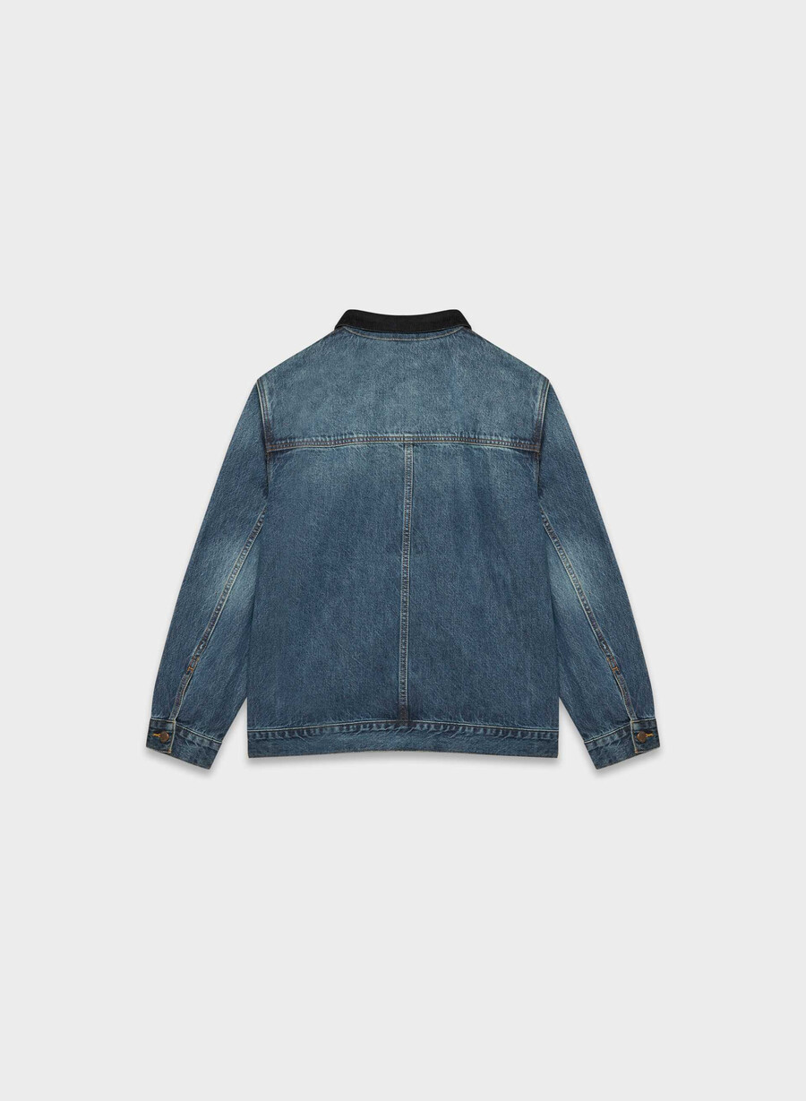 denim forum die arbeitskleidung jeanshemdjacke be about dark bleu