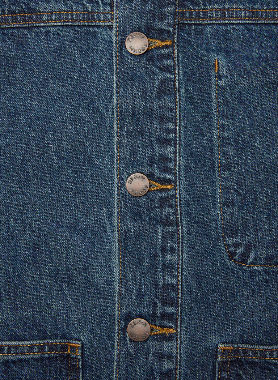 denim forum die arbeitskleidung jeanshemdjacke be about dark bleu