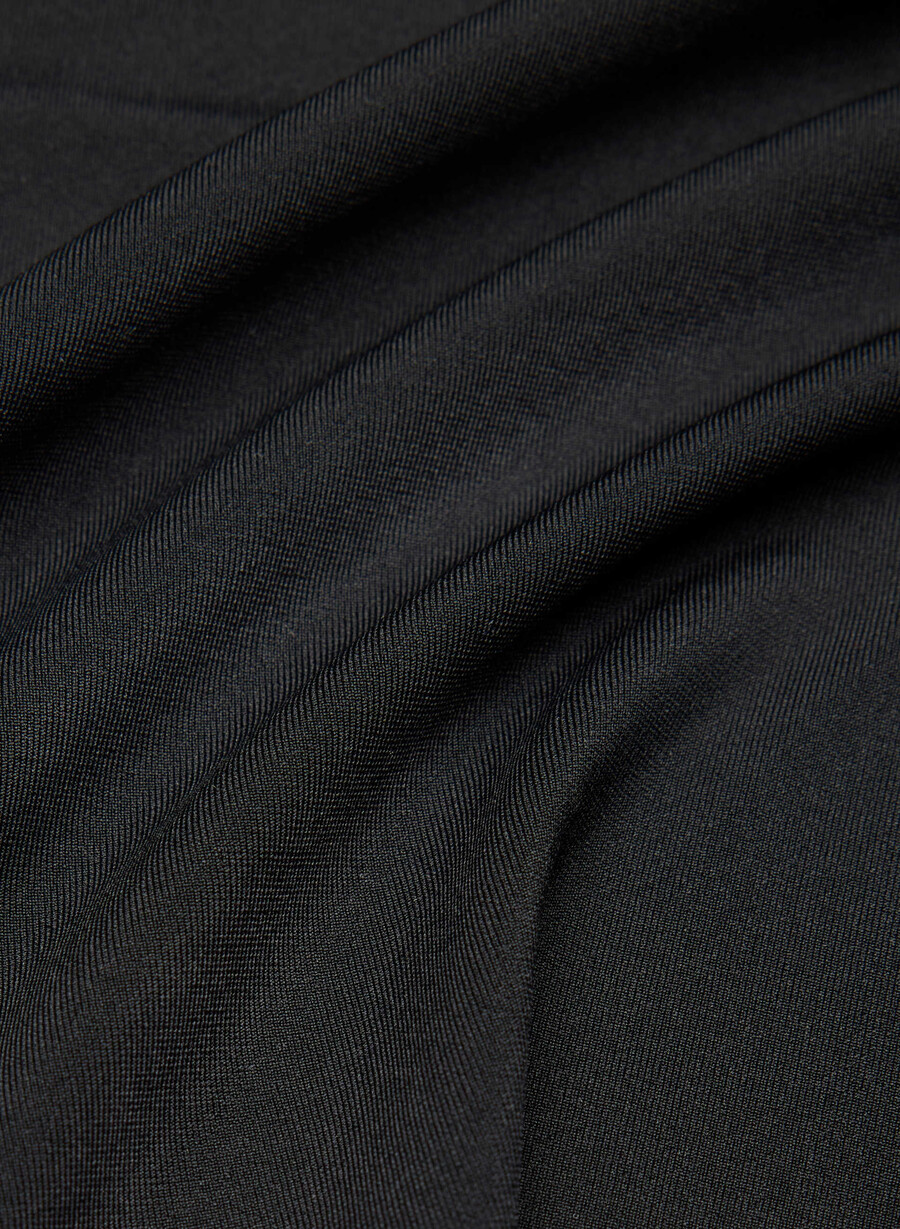 glattes nahtloses willow t-shirt schwarz