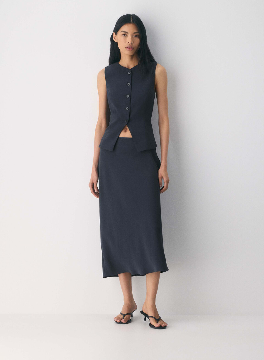 königliche weste – crepette dark night navy
