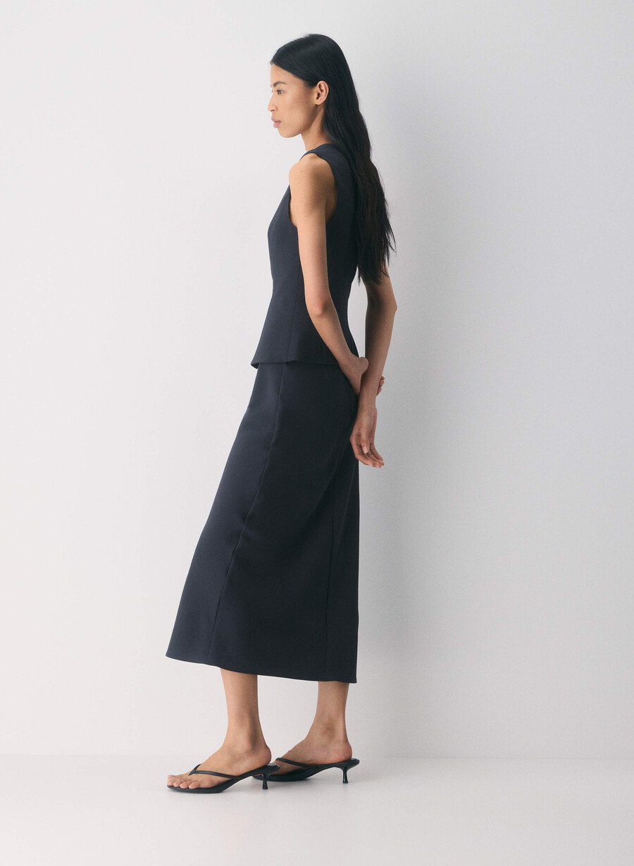 königliche weste – crepette dark night navy