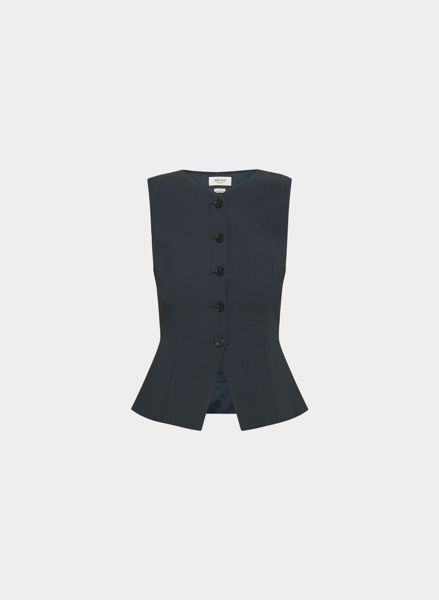 königliche weste – crepette dark night navy