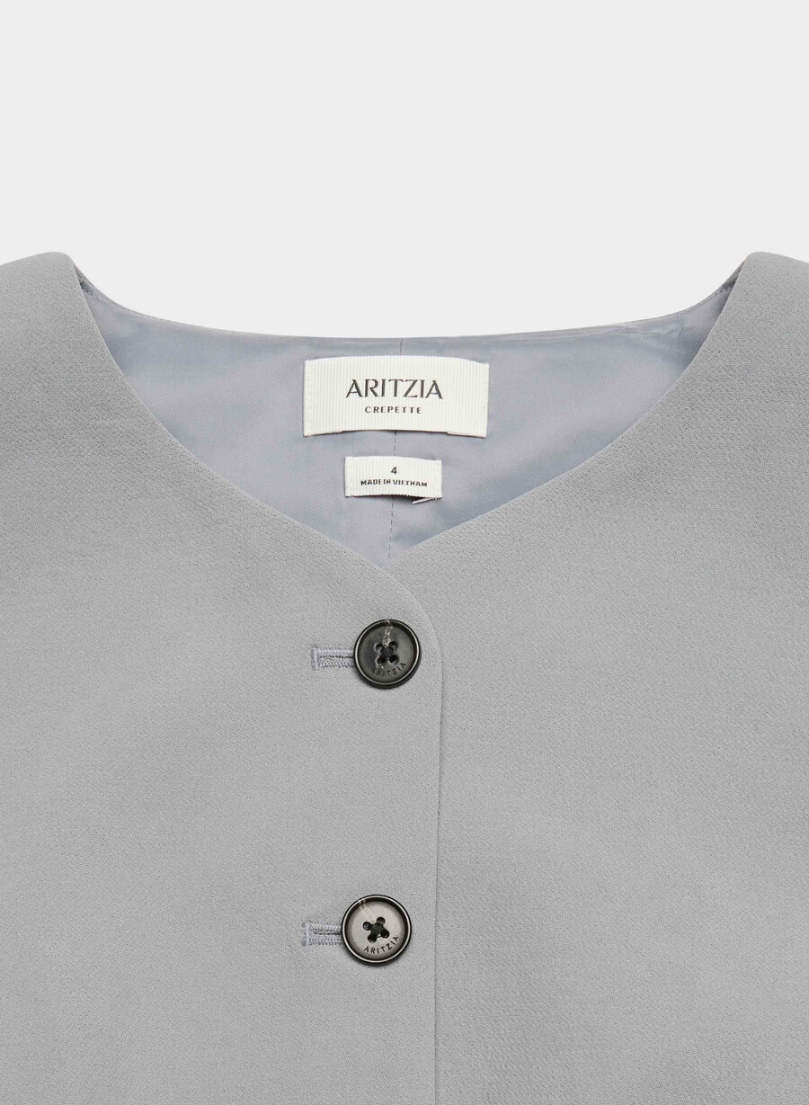 königliche weste – crepette riverstone grey
