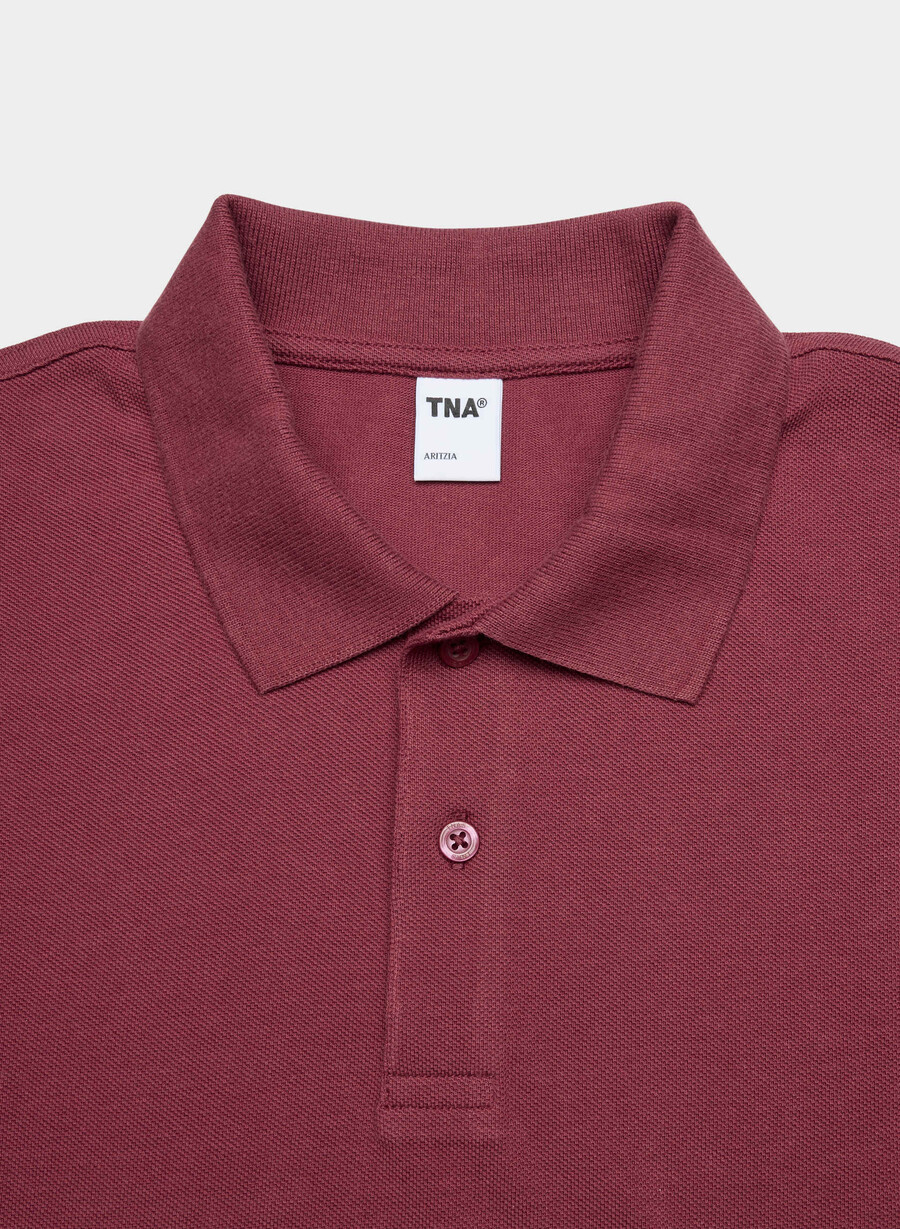 holland polo t-shirt cordovan