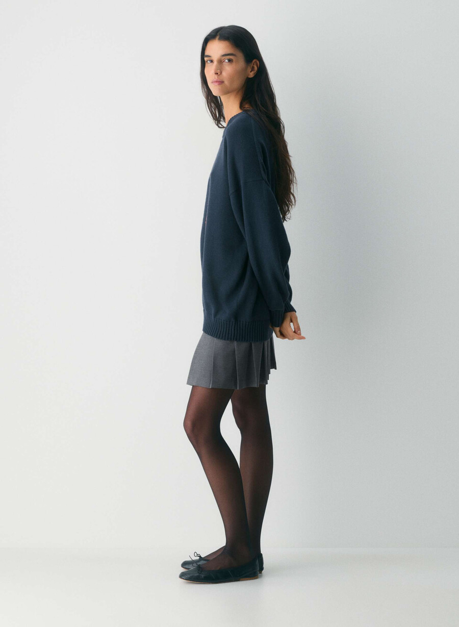 cotton charm peggy icon pullover hthr chrcl tonal