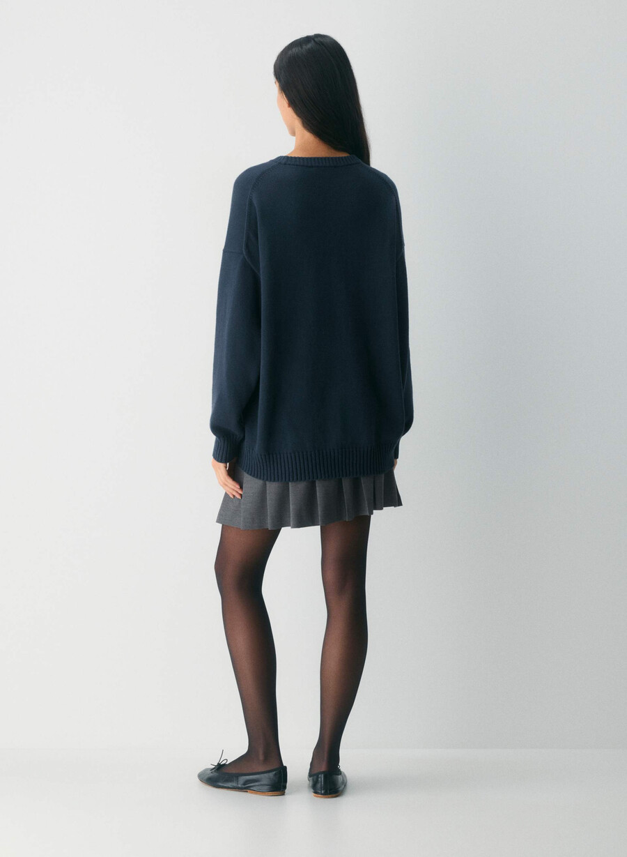 cotton charm peggy icon pullover hthr chrcl tonal