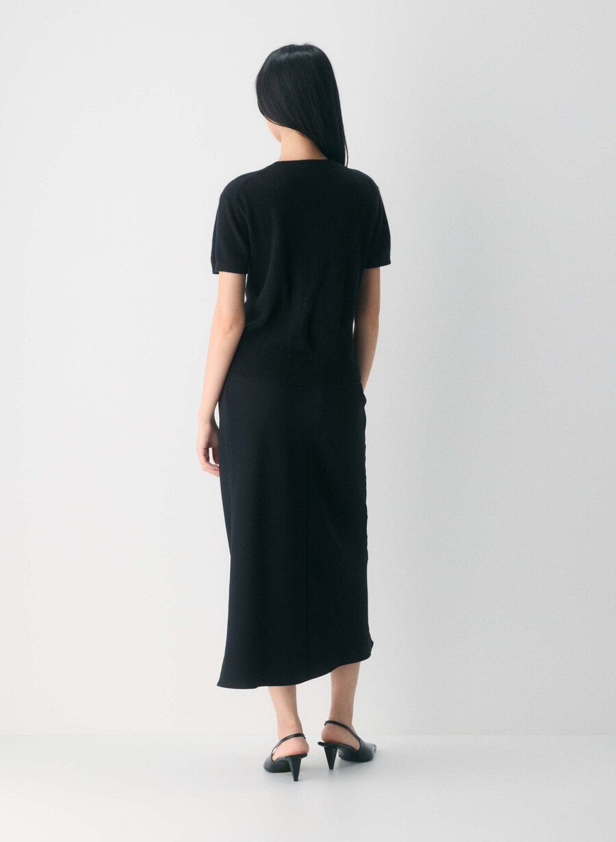 bare cashmere noteworthy cardigan schwarz