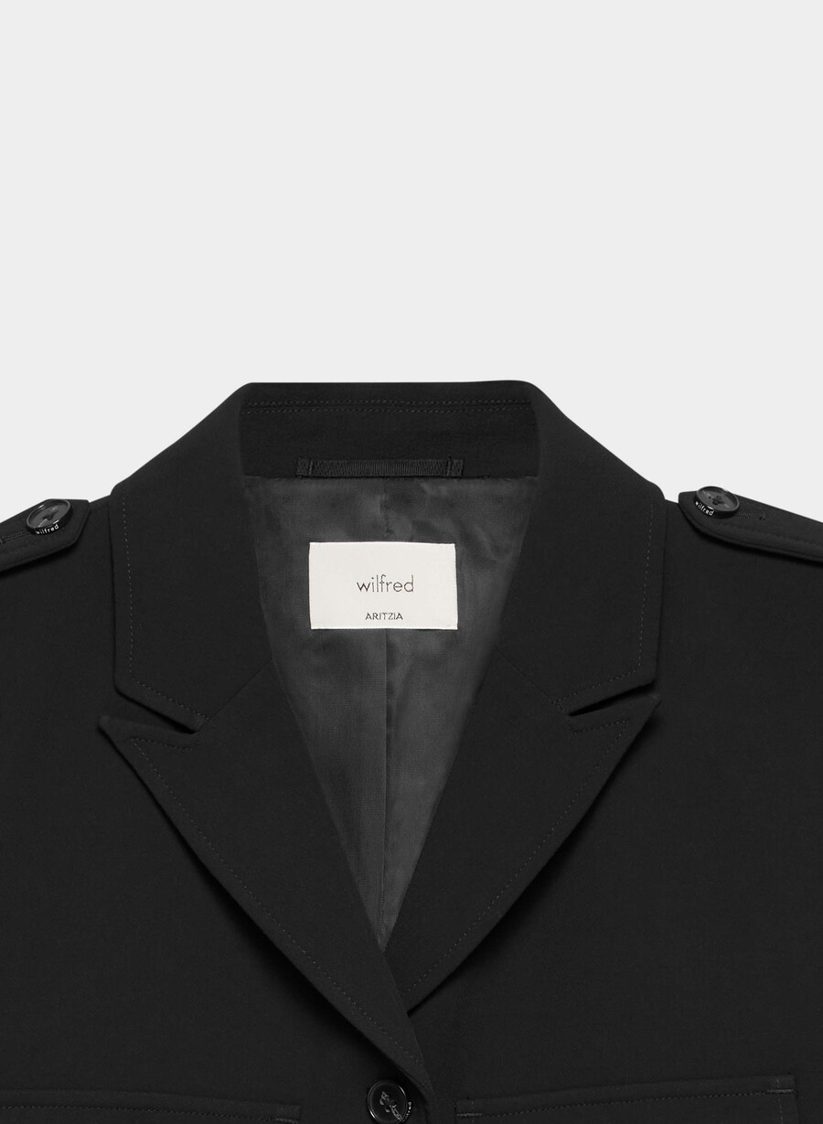 march-jacke – crepette schwarz