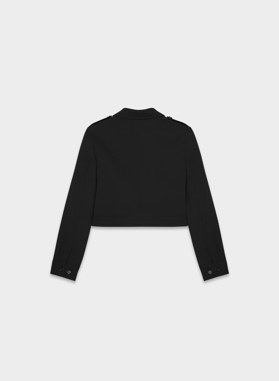 march-jacke – crepette schwarz