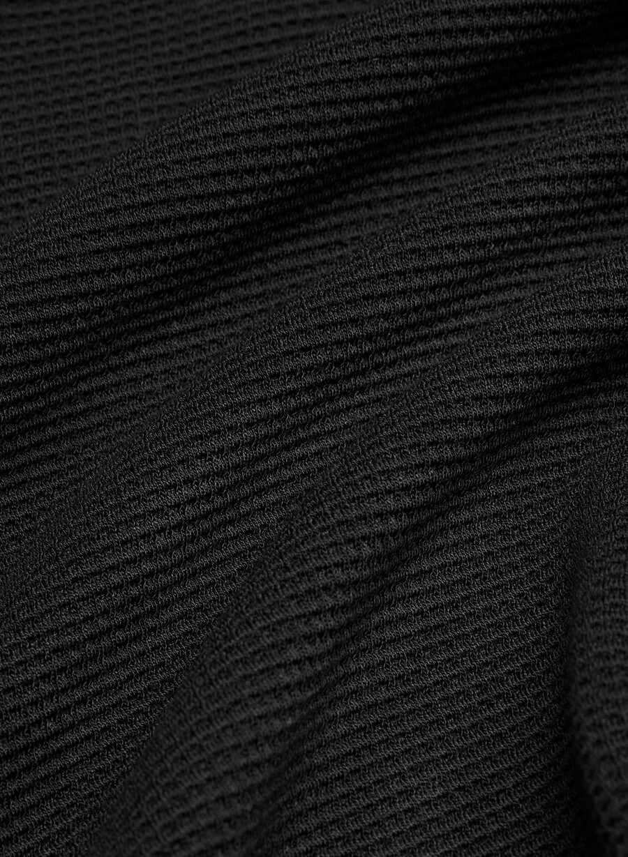 neuer wafflex eddy zip hoodie schwarz