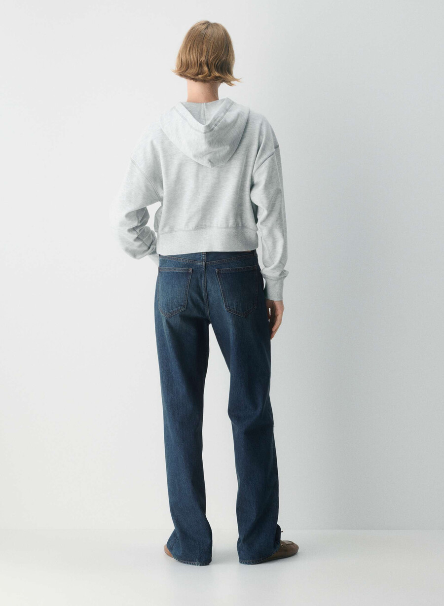 neuer wafflex eddy zip hoodie heather chrome