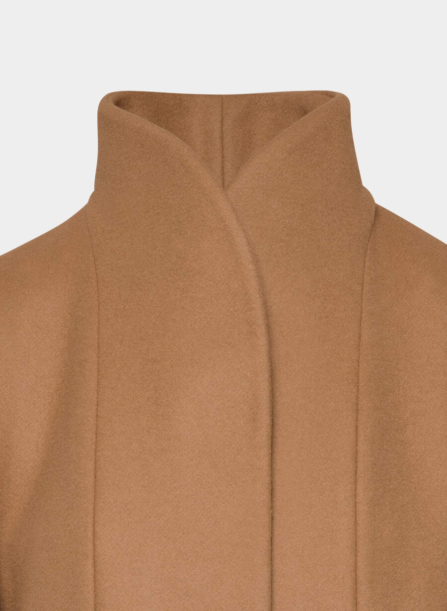 der cocoon-mantel – luxuriöser woll-kaschmir-saville
