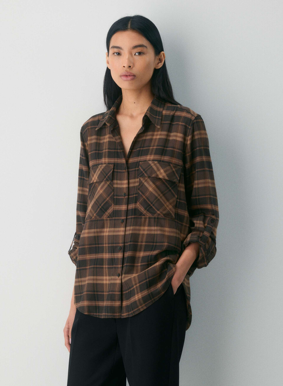 utility shirt hstn chk rmbch br