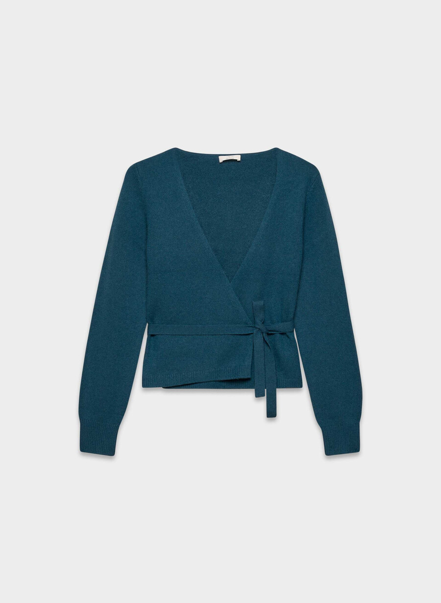 haywood woll-kaschmir-pullover nachtblau