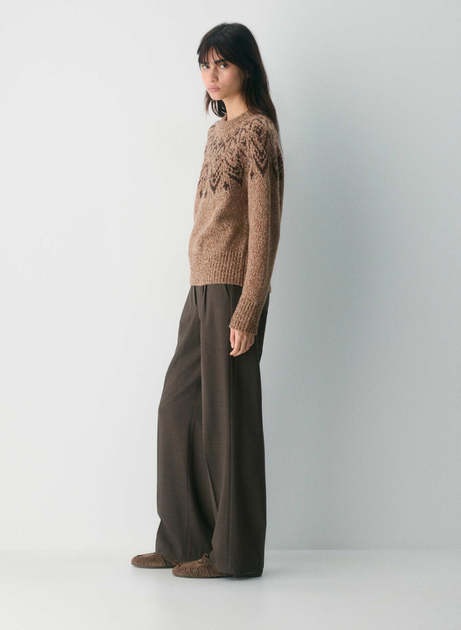 cosmic wool kaschmirpullover hthr nm tp schwarz
