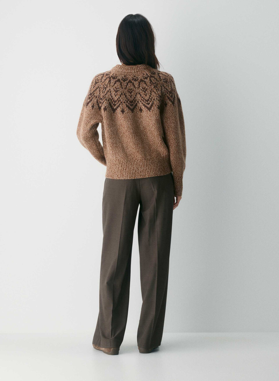 cosmic wool kaschmirpullover hthr nm tp schwarz