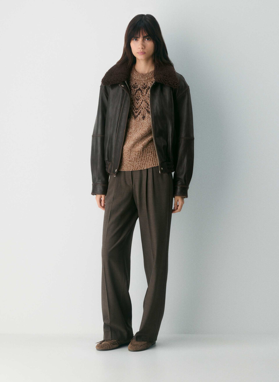 cosmic wool kaschmirpullover hthr nm tp schwarz