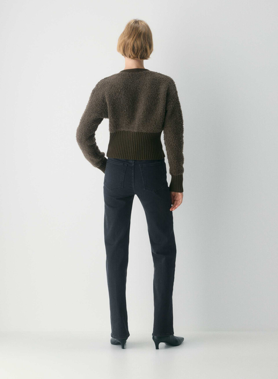 duchess cardigan dunkeloliv