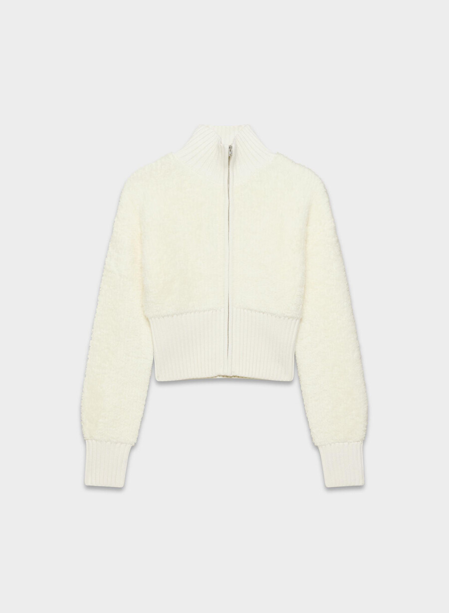 astro zip-up light birch