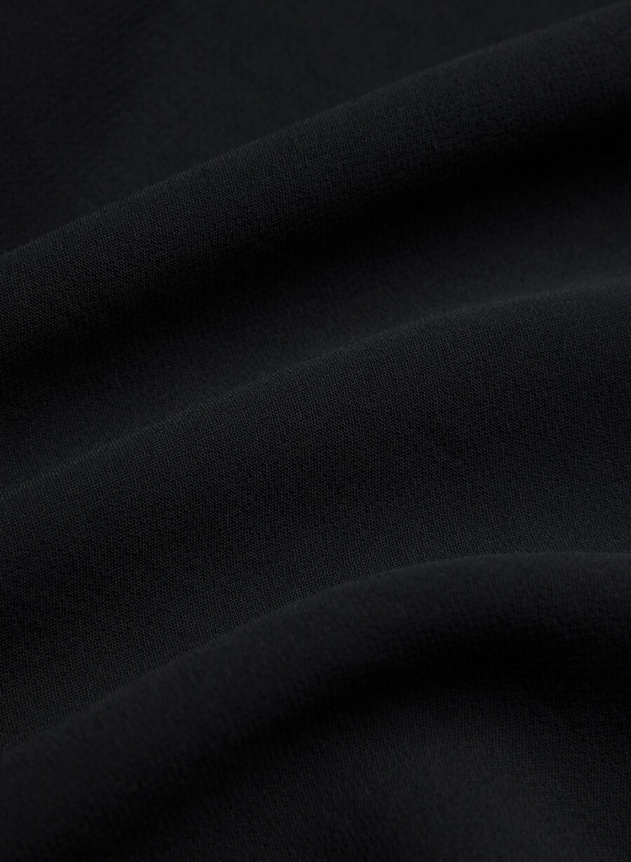 vermeer blazer – crepette schwarz