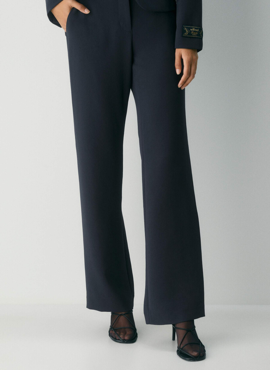 strata hose – crepette dark night navy