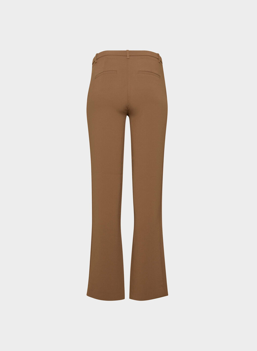 strata hose – crepette schokoladenbraun