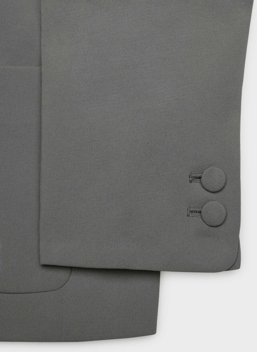 paradox jacke - crepette dunkelgrau