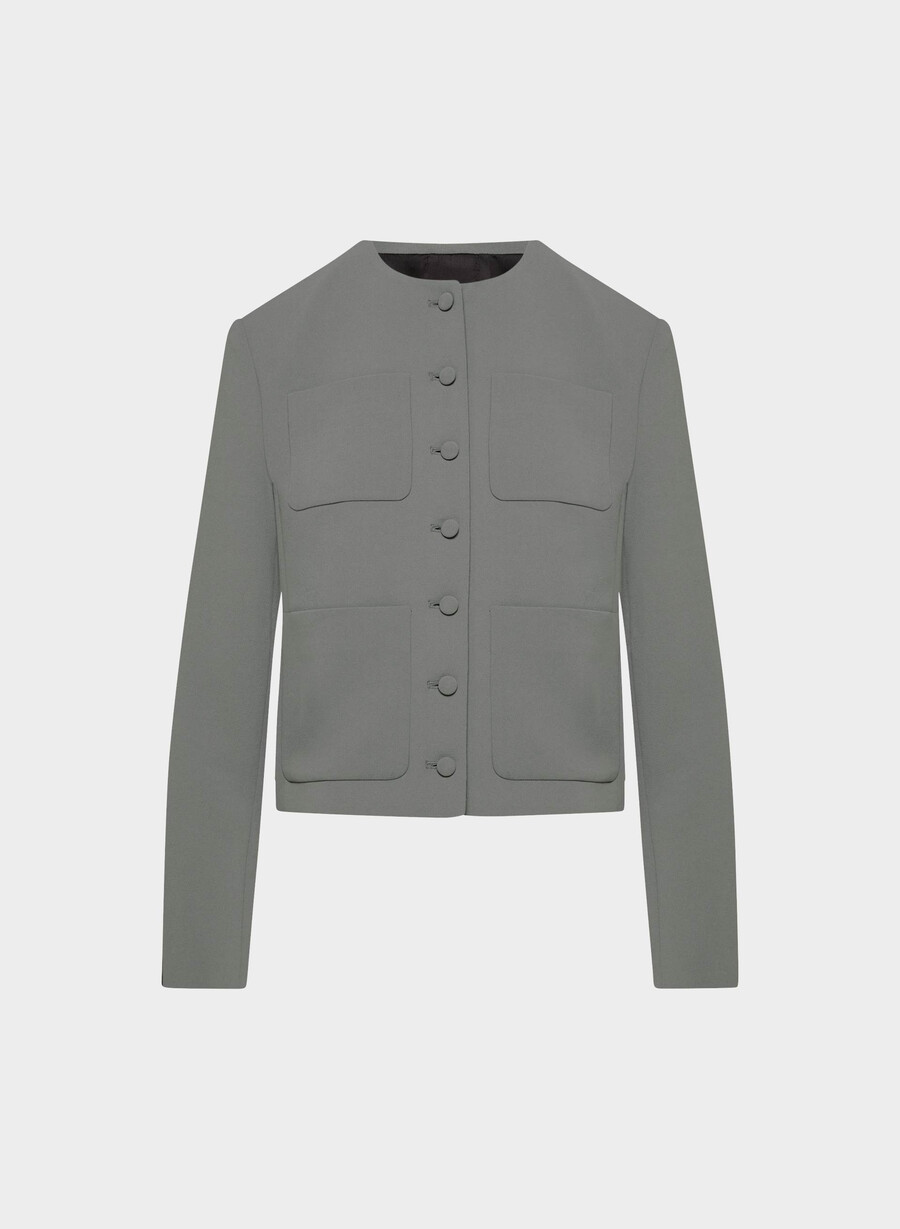 paradox jacke - crepette dunkelgrau
