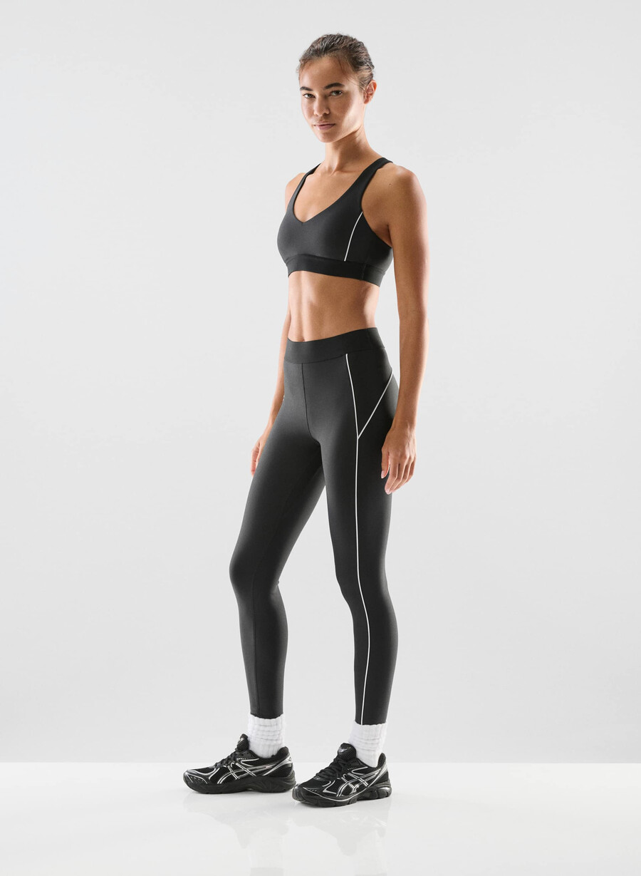 glotone hustle sport-bh schwarz hellweiss