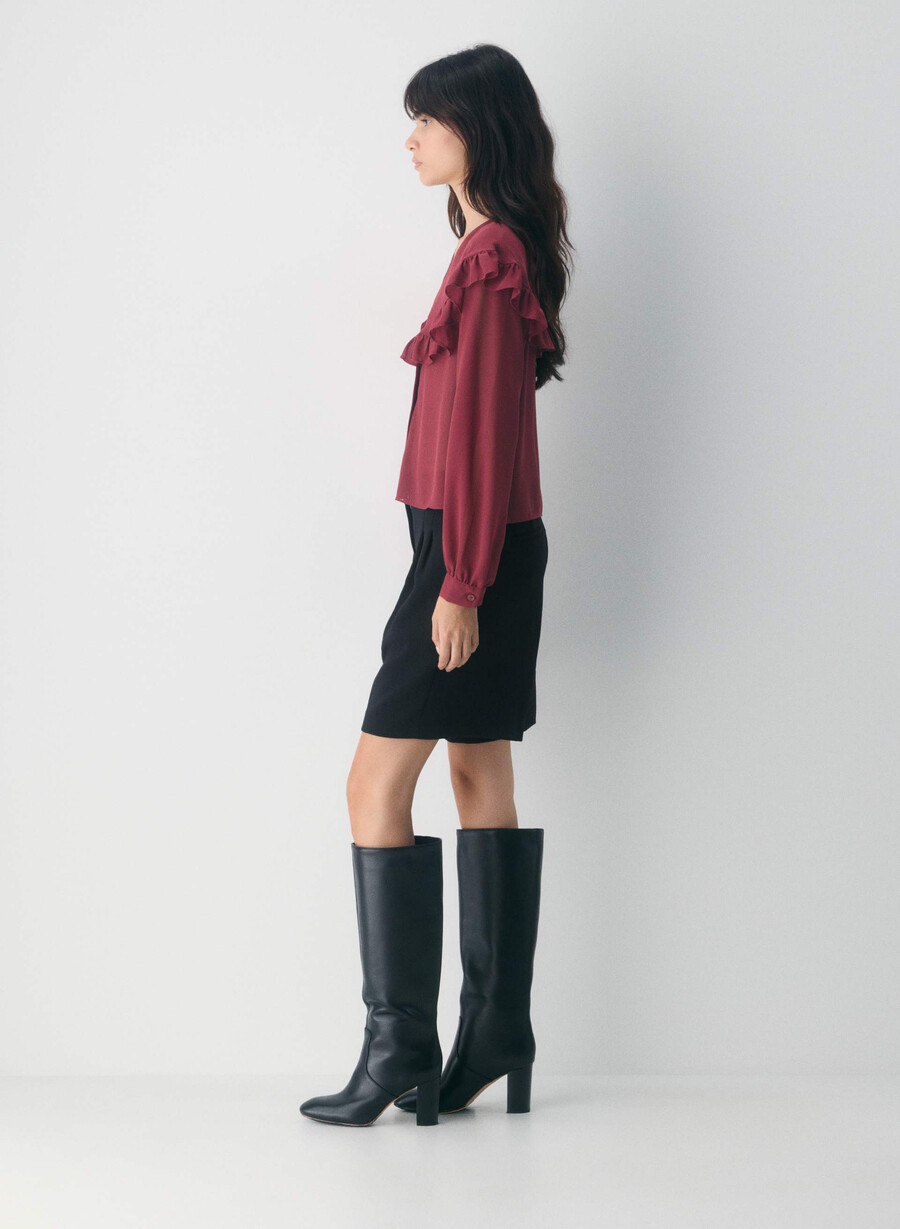gaston bluse cordovan