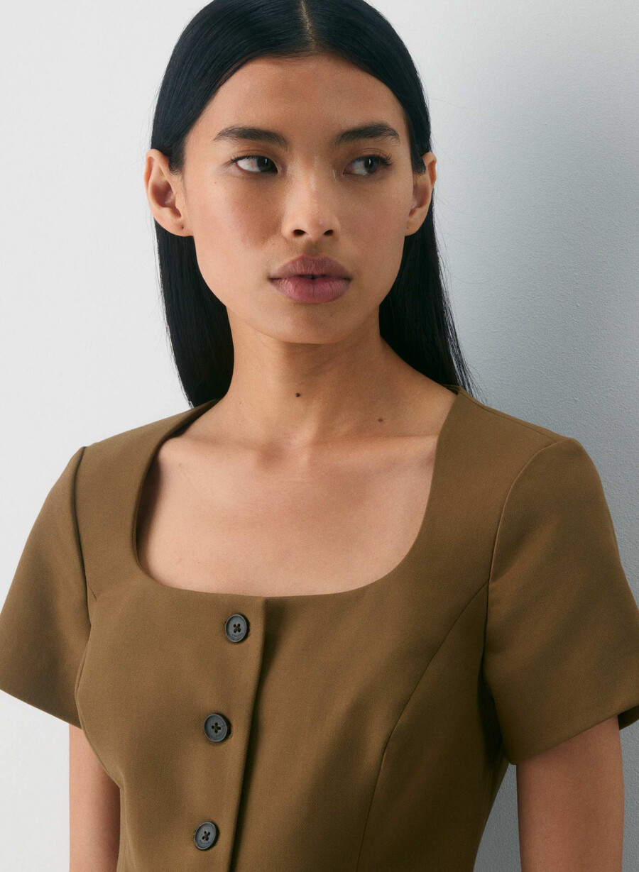 fidelity top heather charcoal