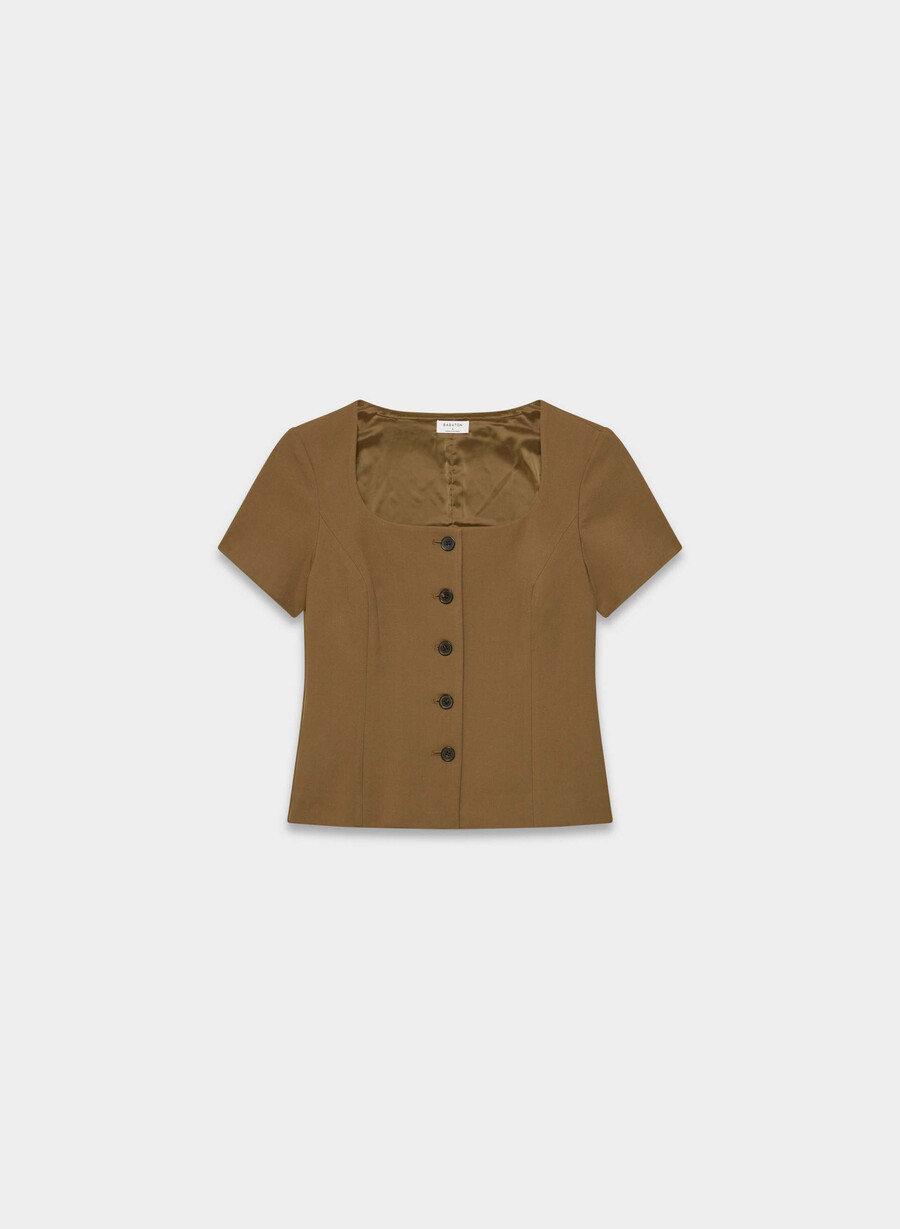 fidelity top heather charcoal