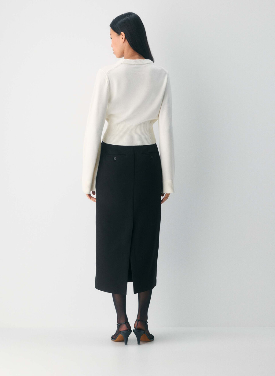 byline merinowollpullover hellbirkenfarben