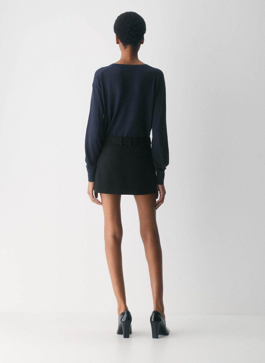 chisel micro skort - reessential black