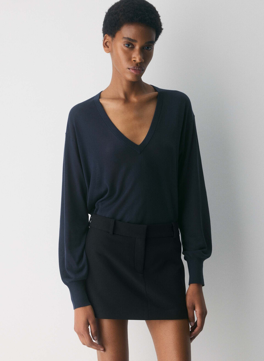 chisel micro skort - reessential black