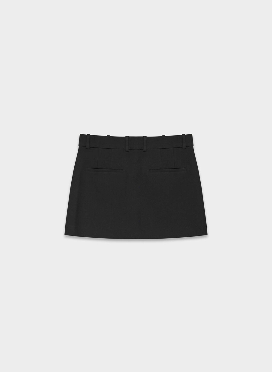 chisel micro skort - reessential black